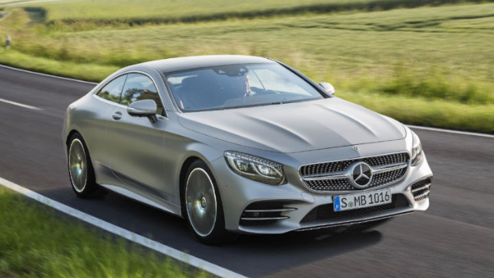 Used Mercedes-Benz S-Class Coupe, Exterior, Driving
