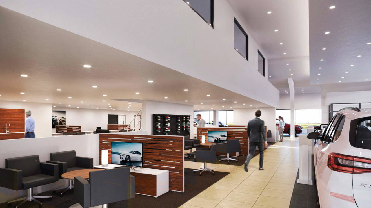 Proposed Interior: Stratstone BMW MINI Derby