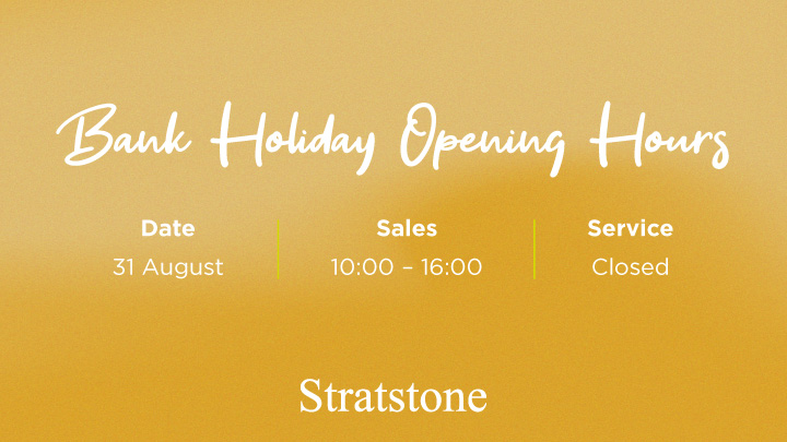 Stratstone August Bank Holiday Opening Hours