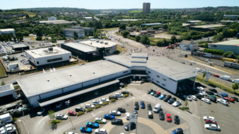 Stratstone BMW Dealership Aerial