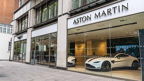 Aston Martin Mayfair dealer