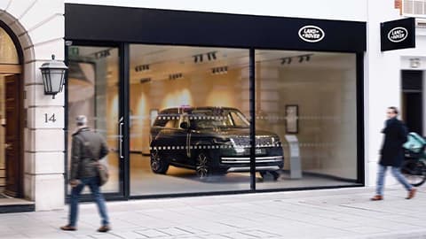 Land Rover Mayfair exterior shot