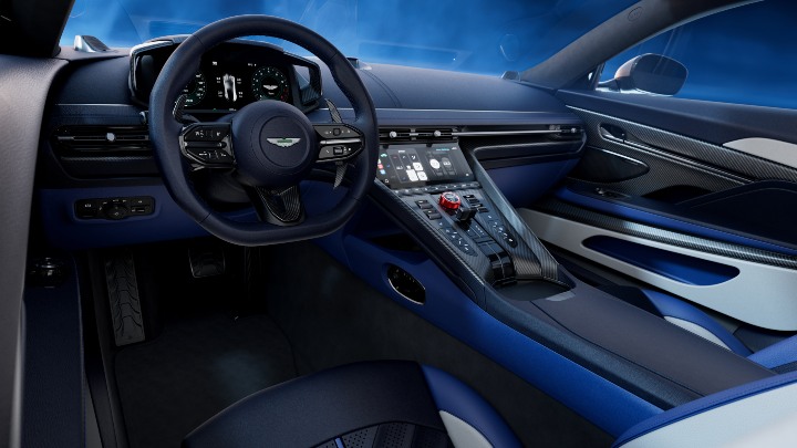 Blue DB12 S Interior Dashboard
