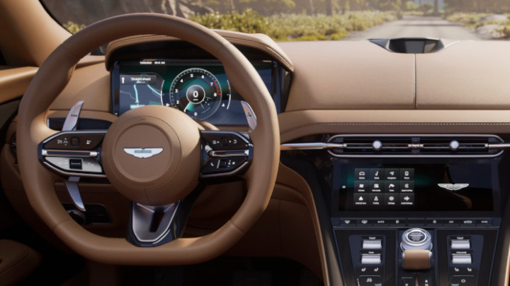 Aston Martin DB12 Volante Interior Dashboard