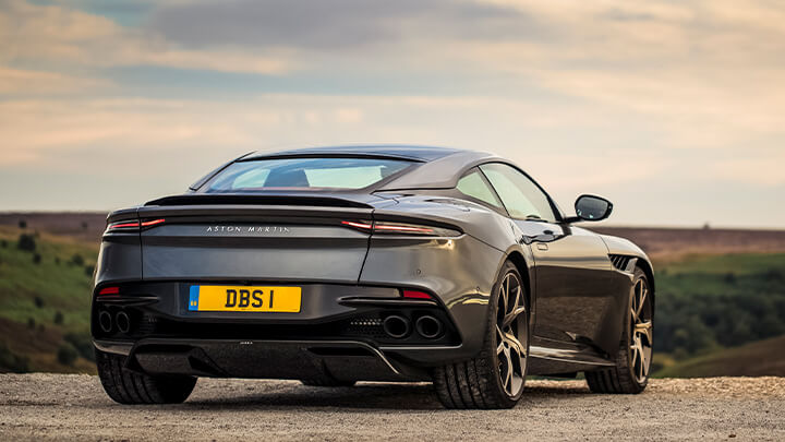 Aston Martin DBS Superleggera Rear
