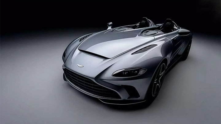 aston martin v12 speedster front