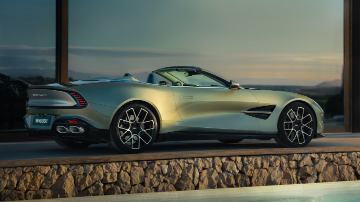 Aston Martin Vanquish Volante Side Profile