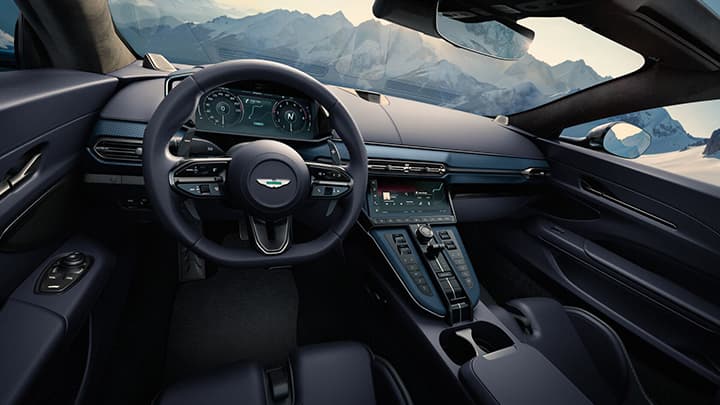 Aston Martin Vantage Roadster interior