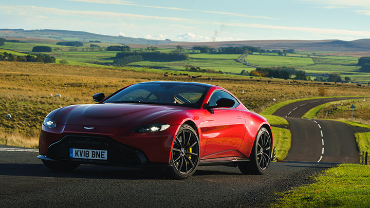 Aston Martin Vantage Exterior, Front