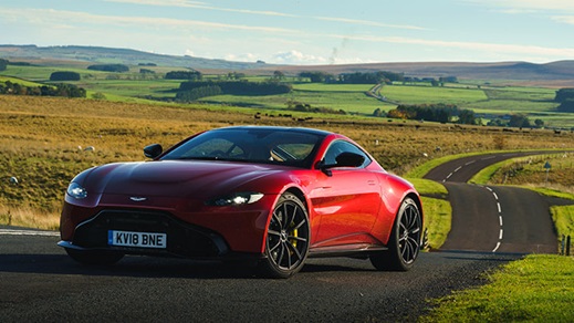 Aston Martin Vantage Exterior, Front