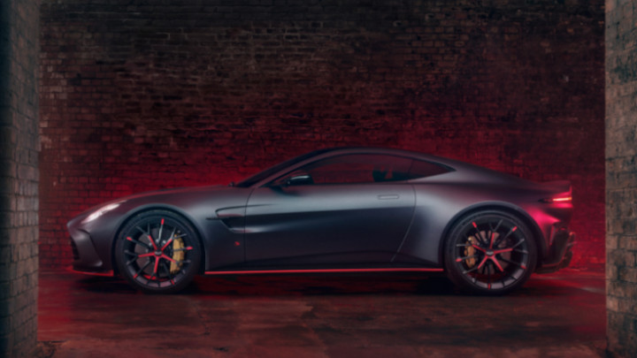 Aston Martin Vantage S Side Angle