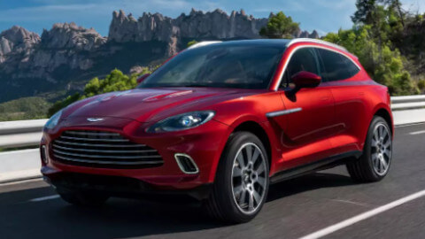 Aston Martin DBX Exterior, Front