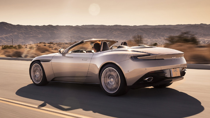Aston Martin DB11 Volante Exterior Rear Driving