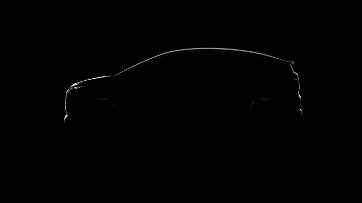 Audi A2 e-tron black silhouette