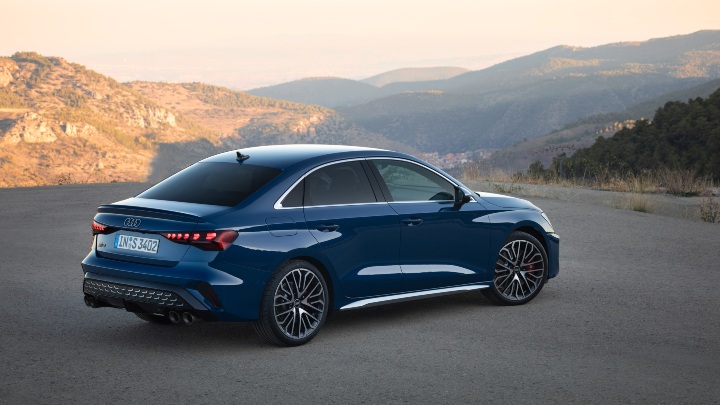 Audi S3 Saloon rear static