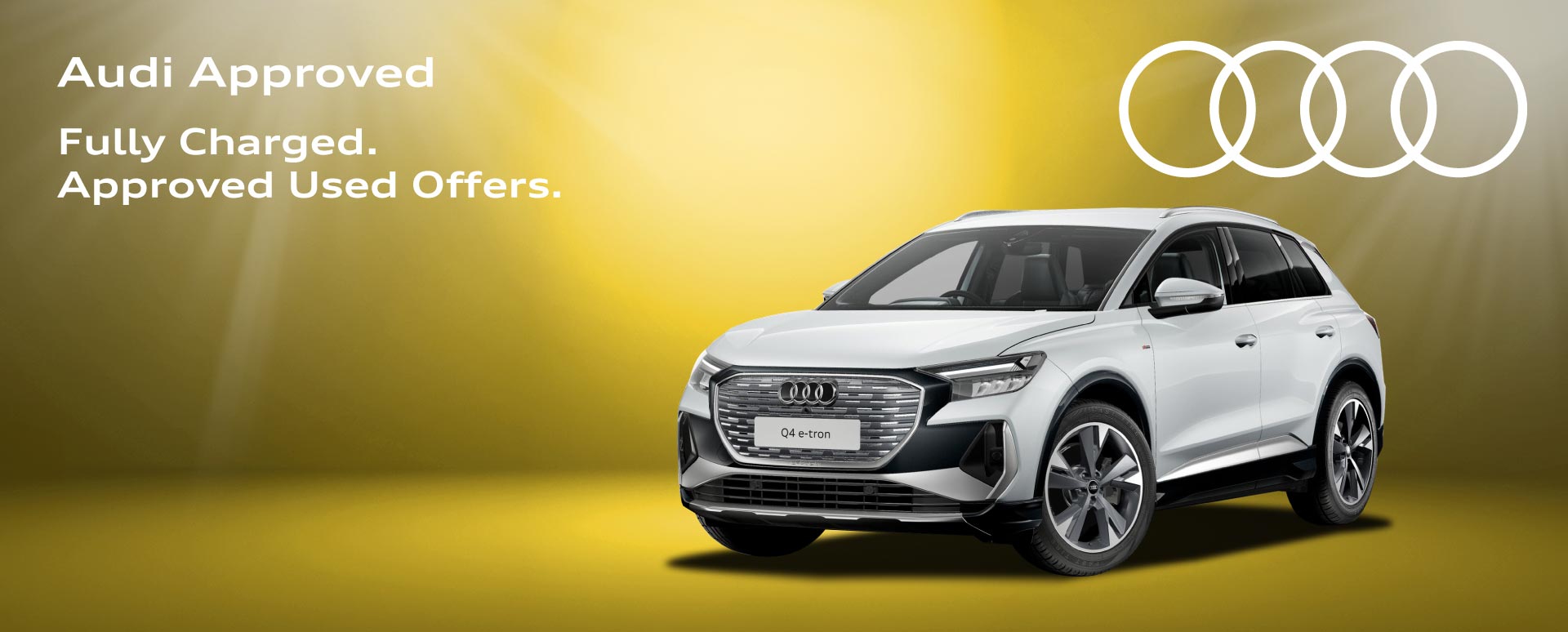 Audi Approved Used EVs Offers Artwork