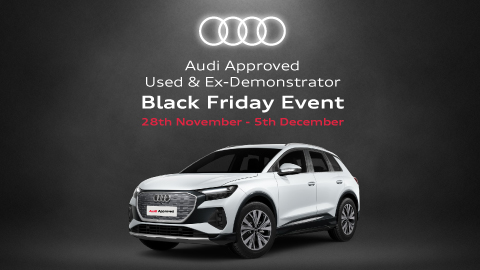 Audi Approved Used Ex-Demonstrator Black Friday Event