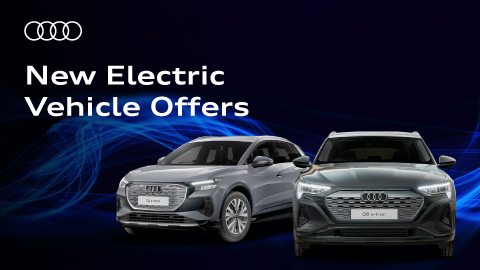 New electric vehicle offers title with grey Q4 and Q8 models