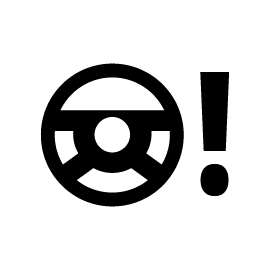 Steering system icon