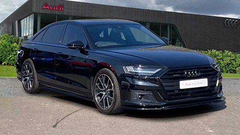Black Audi A8 Black Edition