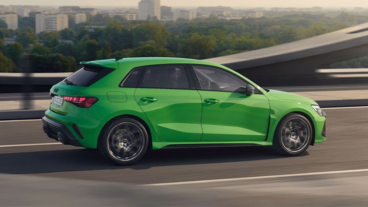 Audi RS 3 Sportback in Green