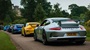 Porsche GT3 S in a queue.