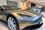 Aston Martin in the Mayfair showroom.