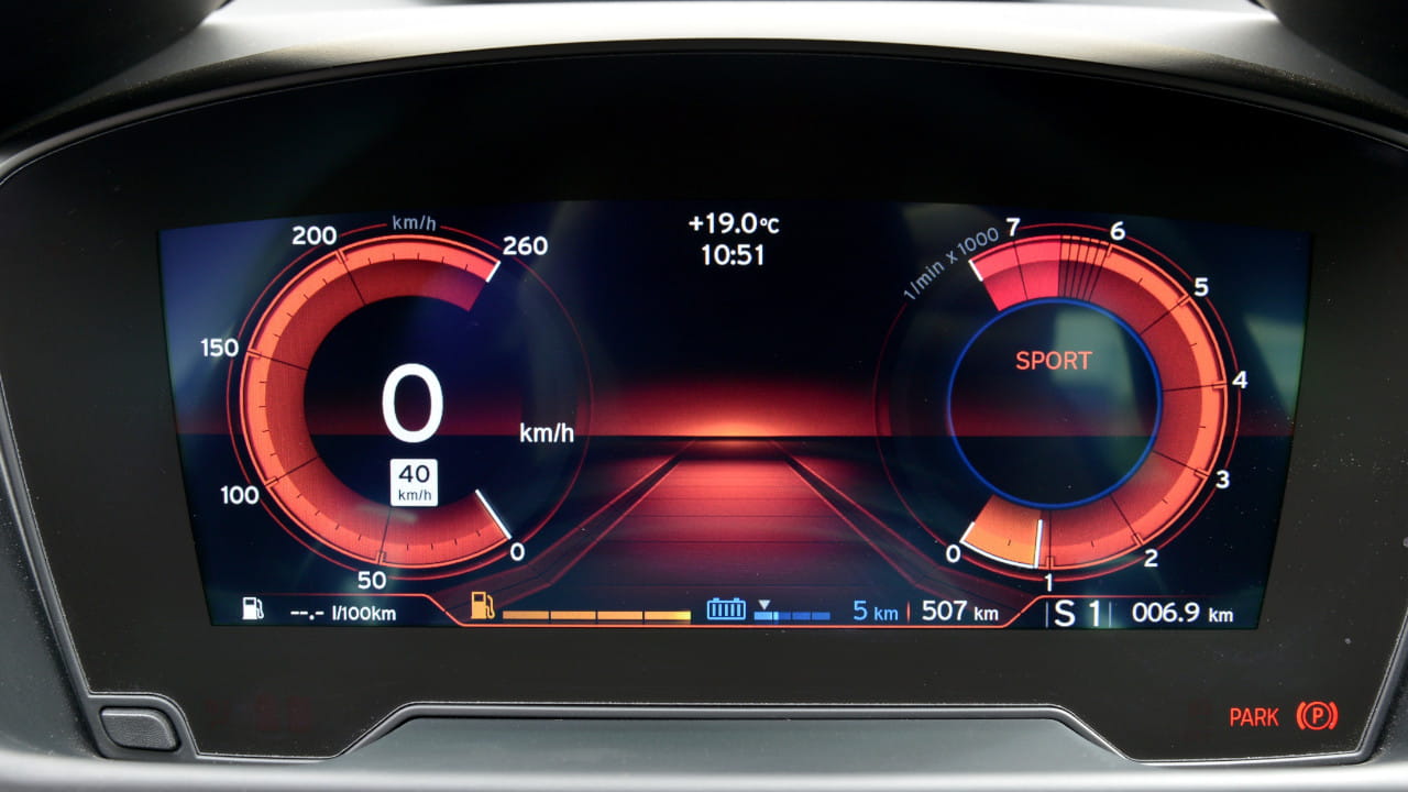 BMW i8 Instument Cluster