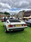 View from the back of a white BMW M1 at London Concours 2019.