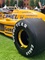Close up of the Lotus 99T wheel.