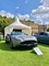 Aston Martin V8 Vantage in Skyfall Silver at London Concours 2019.