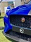 Bumper of the Jaguar XE SV Project 8 in Velocity Blue at London Concours 2019.