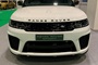 White Range Rover Sport at the London Motor Show.