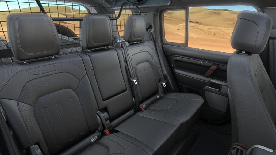 Carpathian Grey Defender 110 X Interior