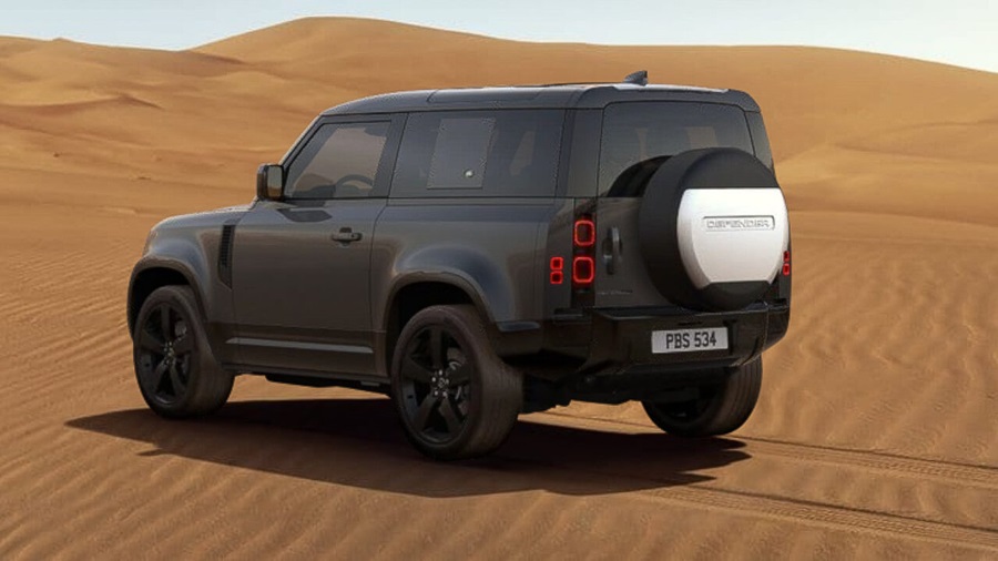 Carpathian Grey Defender 90 X-Dynamic S Rear