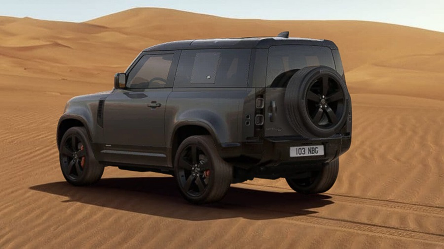 Carpathian Grey Defender 90 X Rear