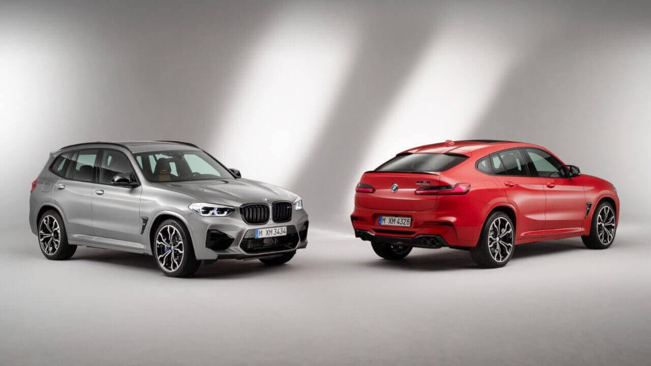 BMW X3 M Competition and X4 M Competition