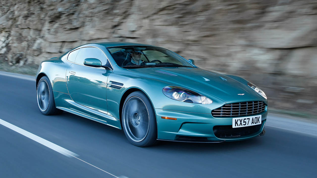 2007 Aston Martin DBS, driving