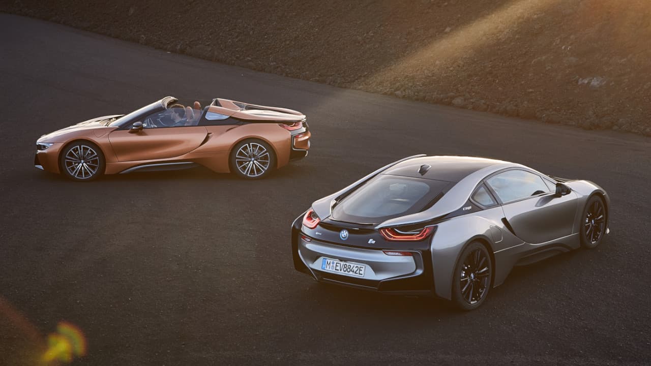 BMW i8 Roadster and Coupe