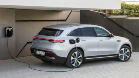 Mercedes-Benz EQC: Charging