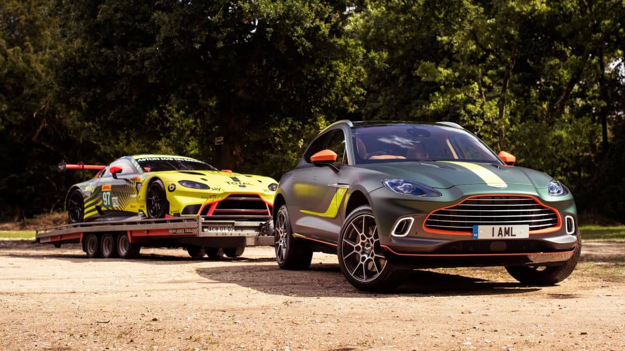 Aston Martin DBX Towing