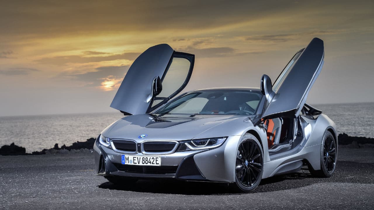 BMW i8 Hybrid Doors Open