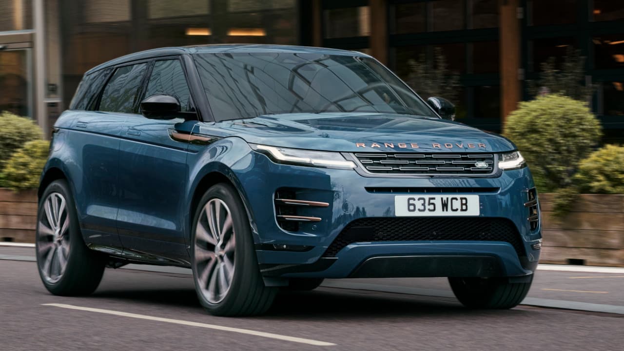 Range Rover Evoque in Blue