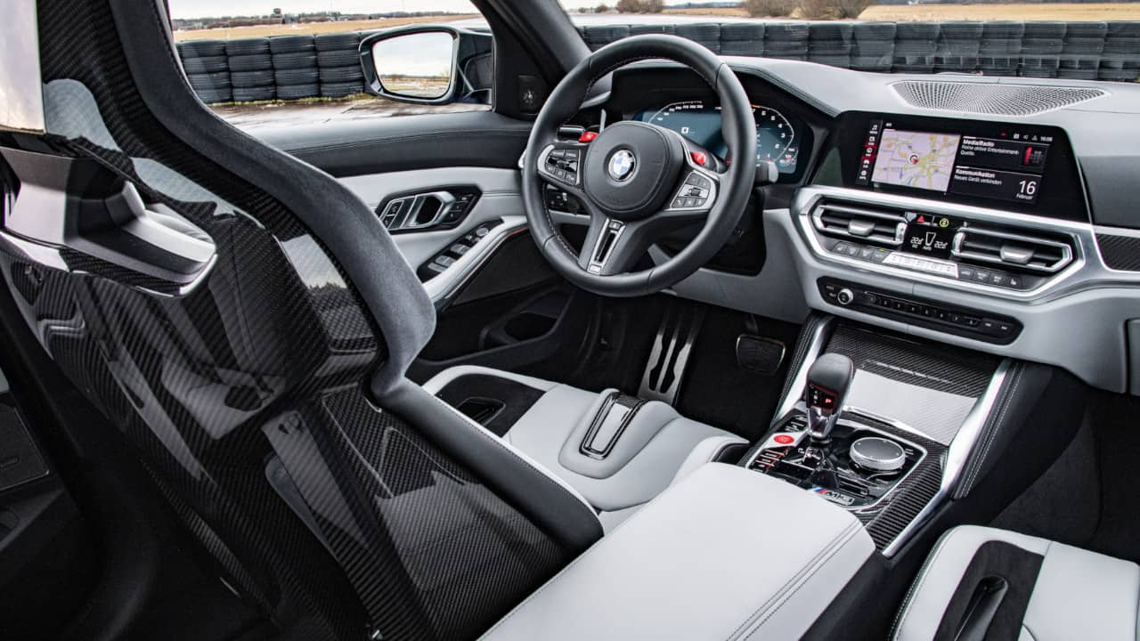 BMW M3 Competition Interior 