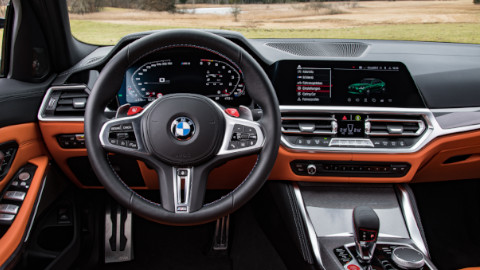 BMW M3 Competition Interior Thumbnail