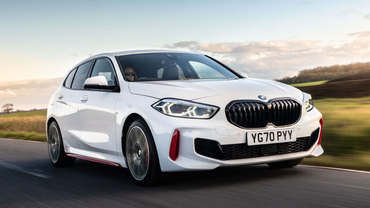 White BMW 1 Series 128ti