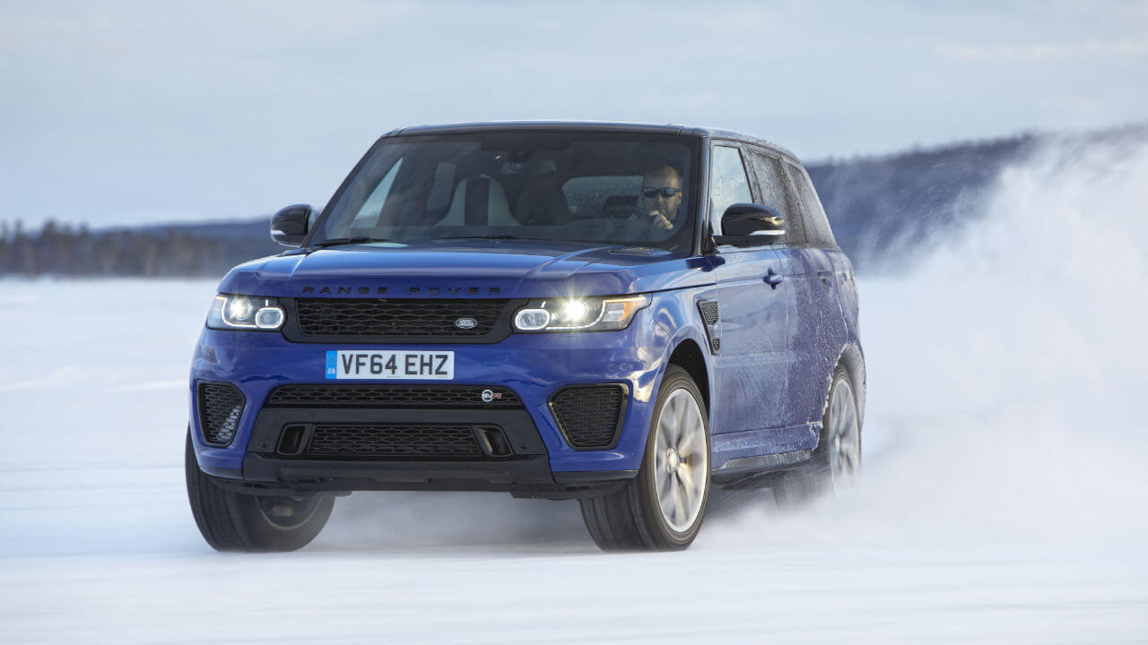 Range Rover Sport: Snow Driving