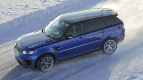 Range Rover Sport: Snow Driving