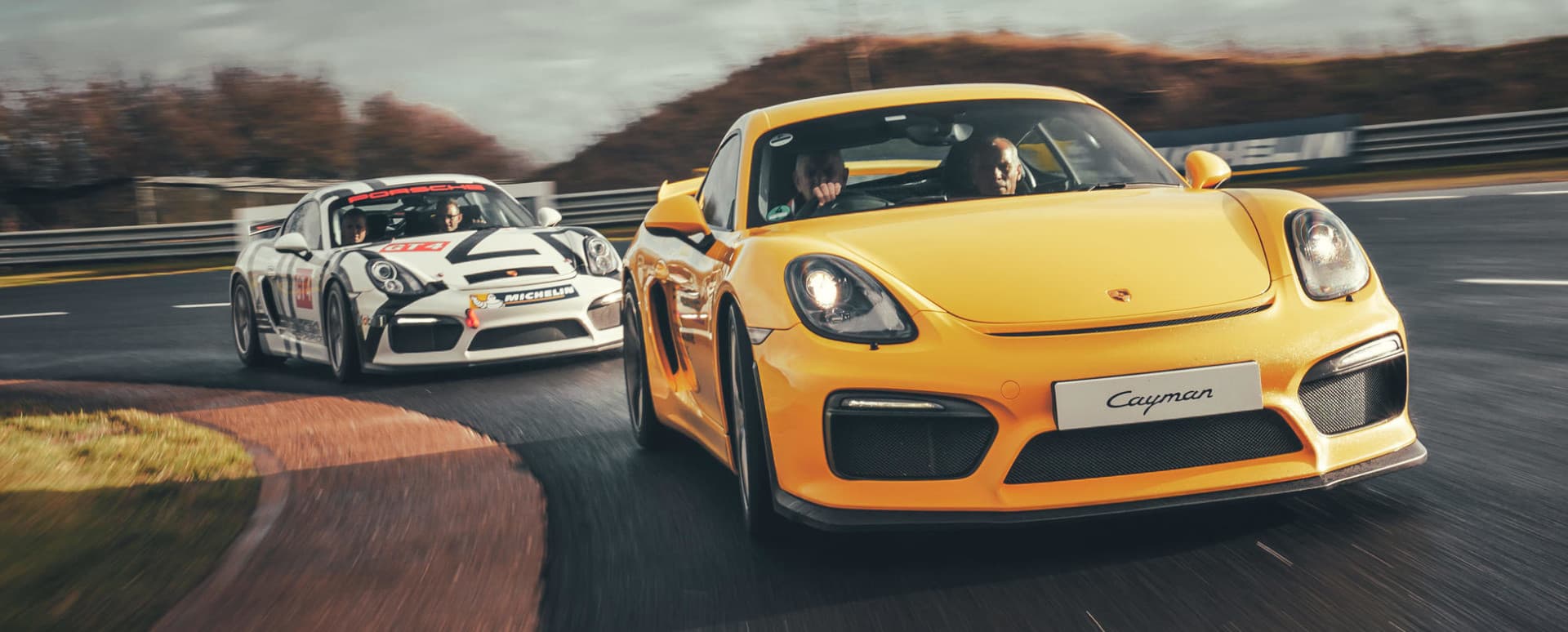 Cayman GT4 and Cayman GT4 Clubsport Race Car