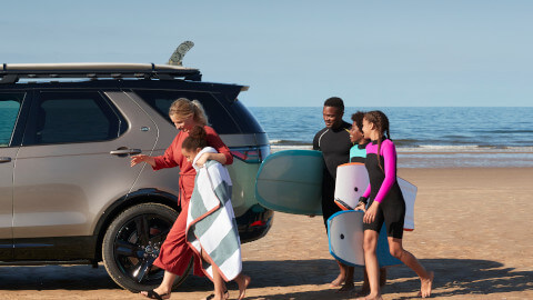 Three Child Seats Land Rover Discovery